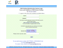 Tablet Screenshot of nusparking.ramky.com.sg
